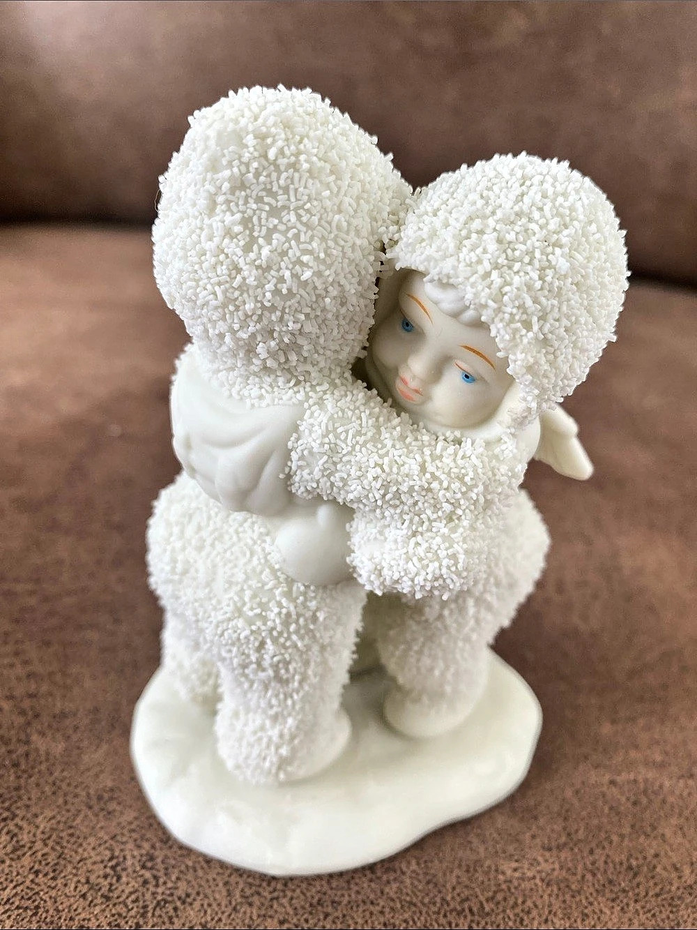 Department 56 Snowbabies “I Need a Hug” Bisque Figurine